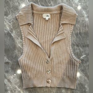 LPA sweater crop top